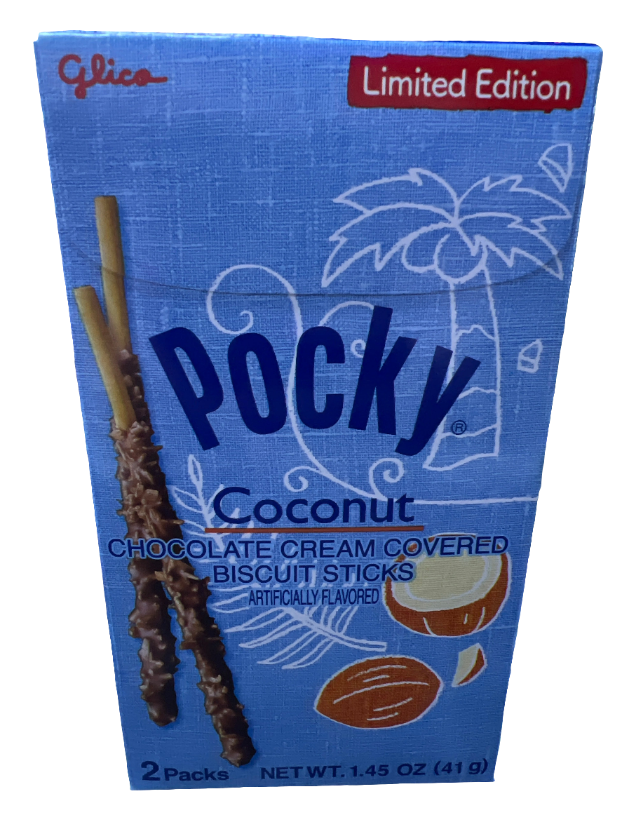 Coconut and chocolate pocky- limited edition - Japan