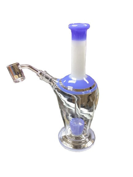 10" Round Style Multi Color Water Pipe
