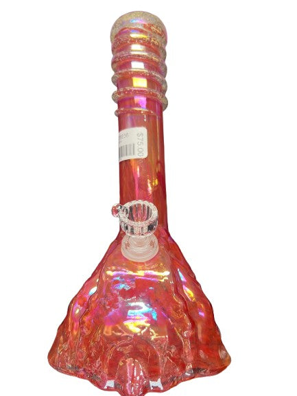 12" Glow SoftGlass - Godzilla Water Pipe