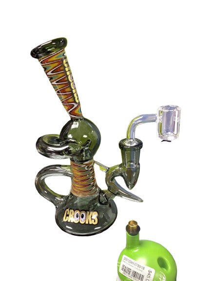 7" Crooks Hourglass Recycler Rig