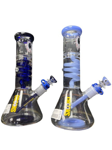 10" Crooks Freezable Beaker Water Pipe