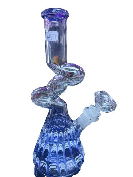 10” Curved Zong Water Pipe