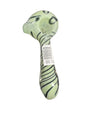 4" Slime Fritted Black Swirl Hand Pipe
