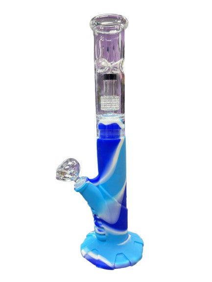 15 in Blue silicone Water Pipe