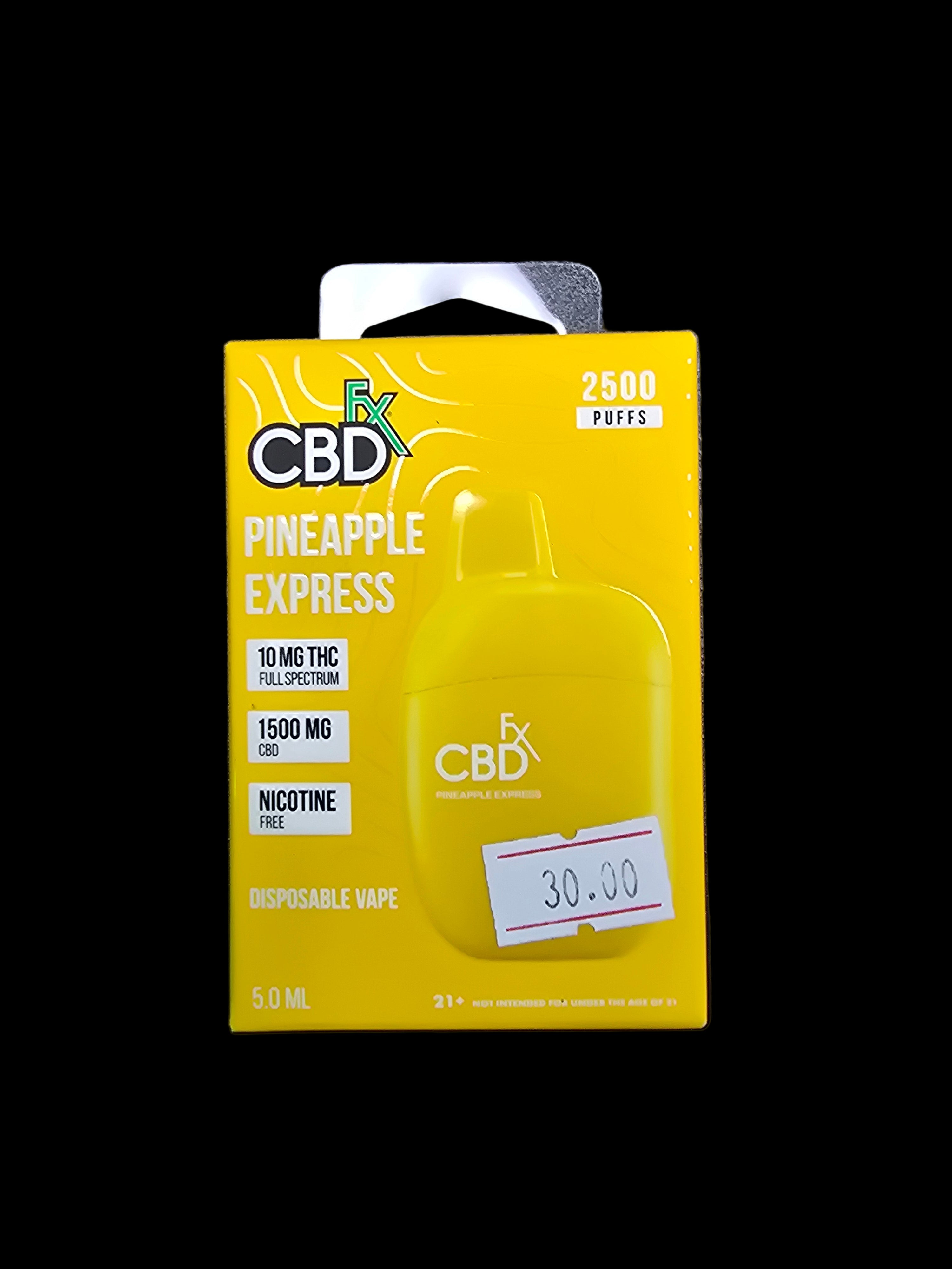 Cbdfx disposable cbd pen  - pineapple express