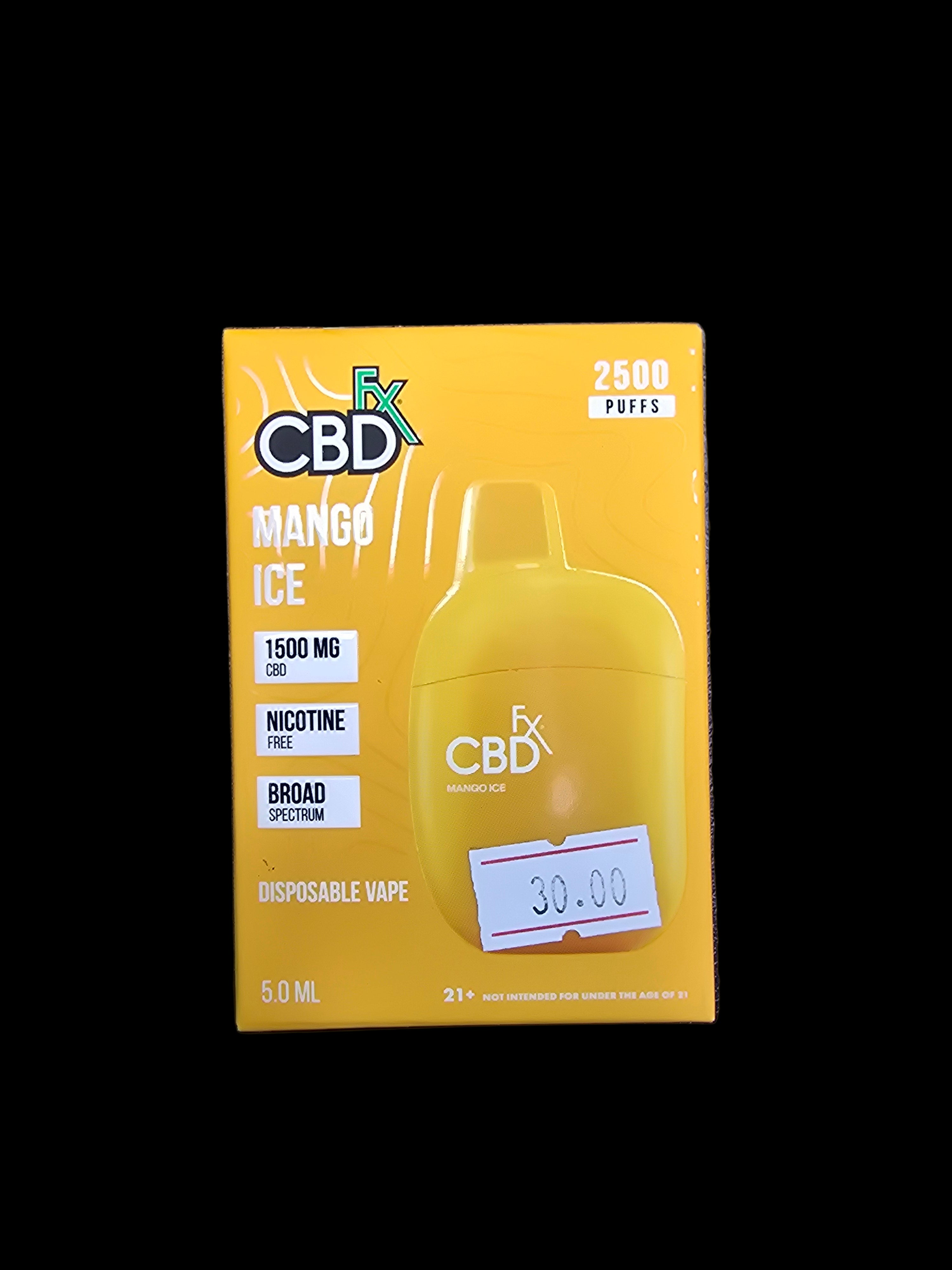 Cbdfx disposable cbd pen - mango ice